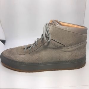 Common Projects Italian High Top Suede Leather Sneaker BBall Shoes